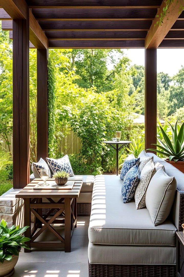 Outdoor Patio Banquette Seating - 22 Banquette Seating Ideas