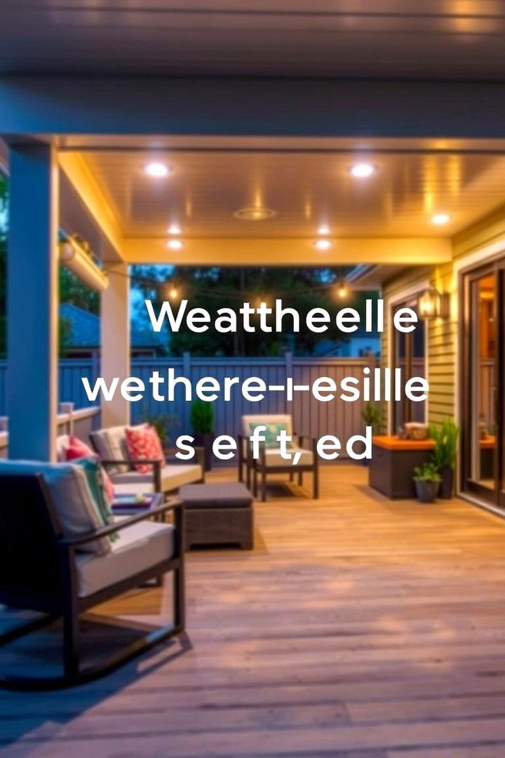 Outdoor Patio Recessed Lighting Ambiance - 22 Recessed Lighting Ideas