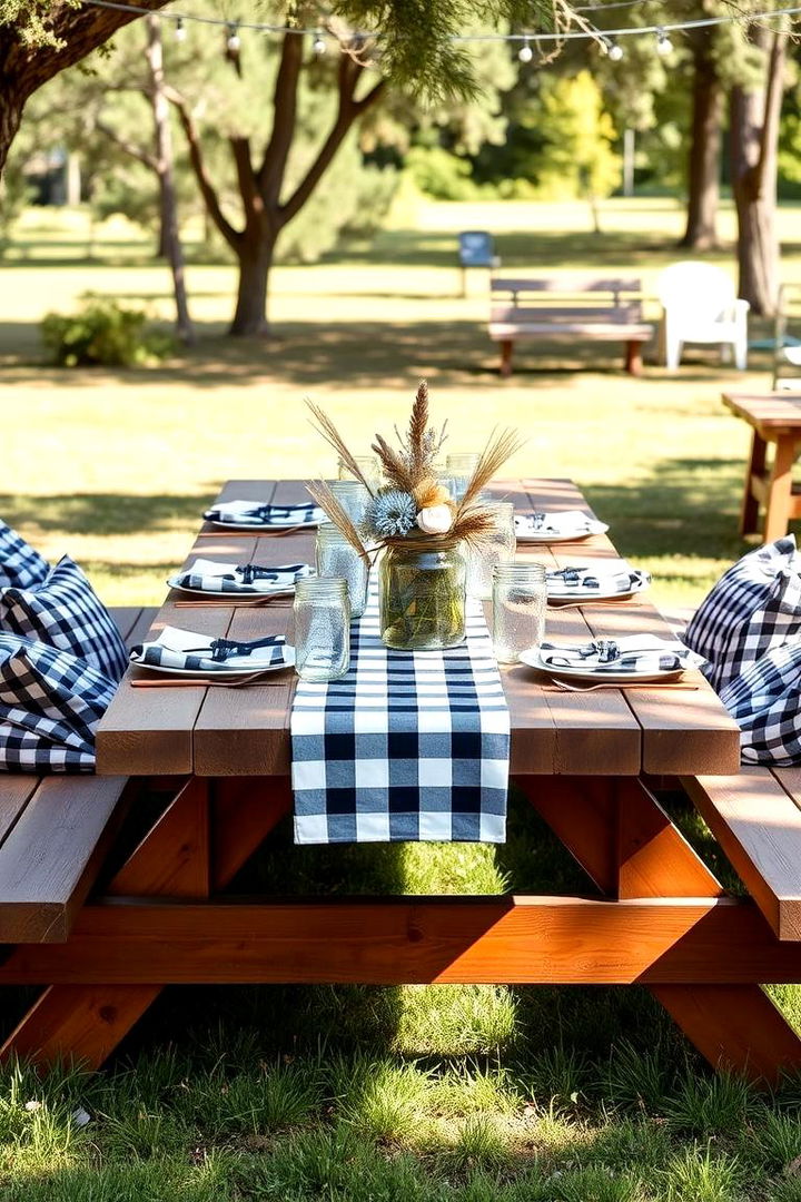Outdoor Picnic Setting - 22 Table Setting Ideas