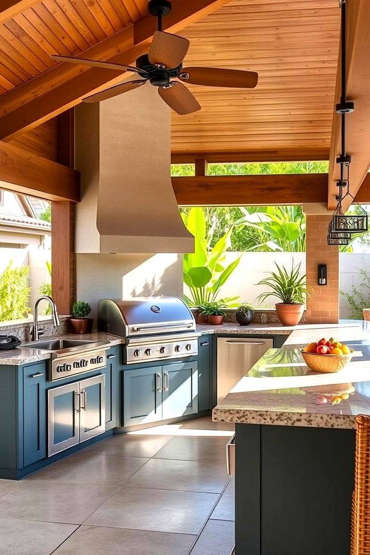 Outdoor Ready Kitchen Finishes - 22 Lanai Kitchen Ideas