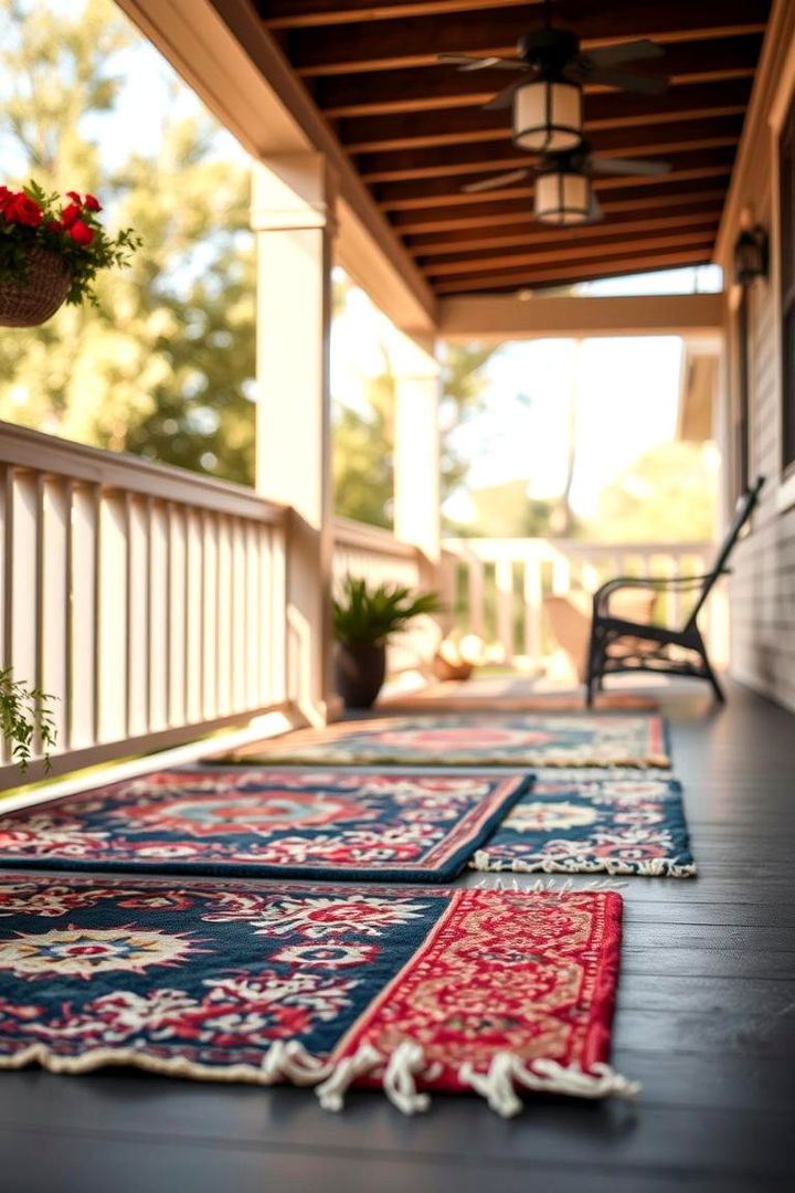 Outdoor Rugs - 22 Porch Flooring Options