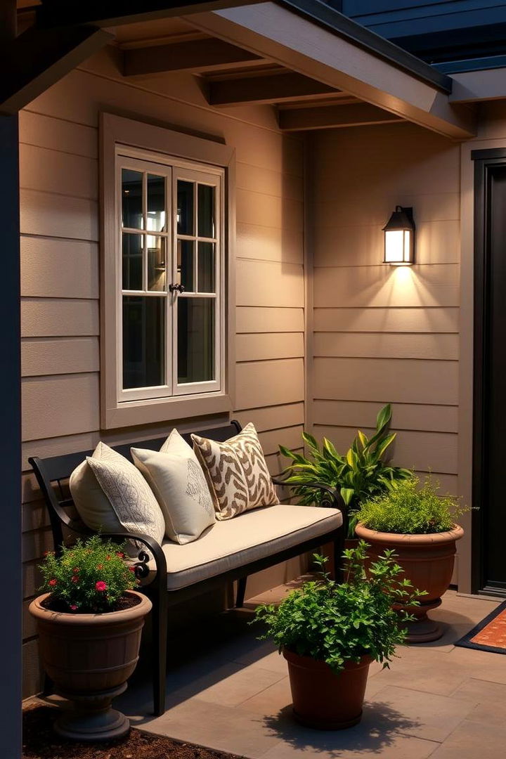 Outdoor Seating Retreats - 22 Curb Appeal Inspiration for Ranch Homes