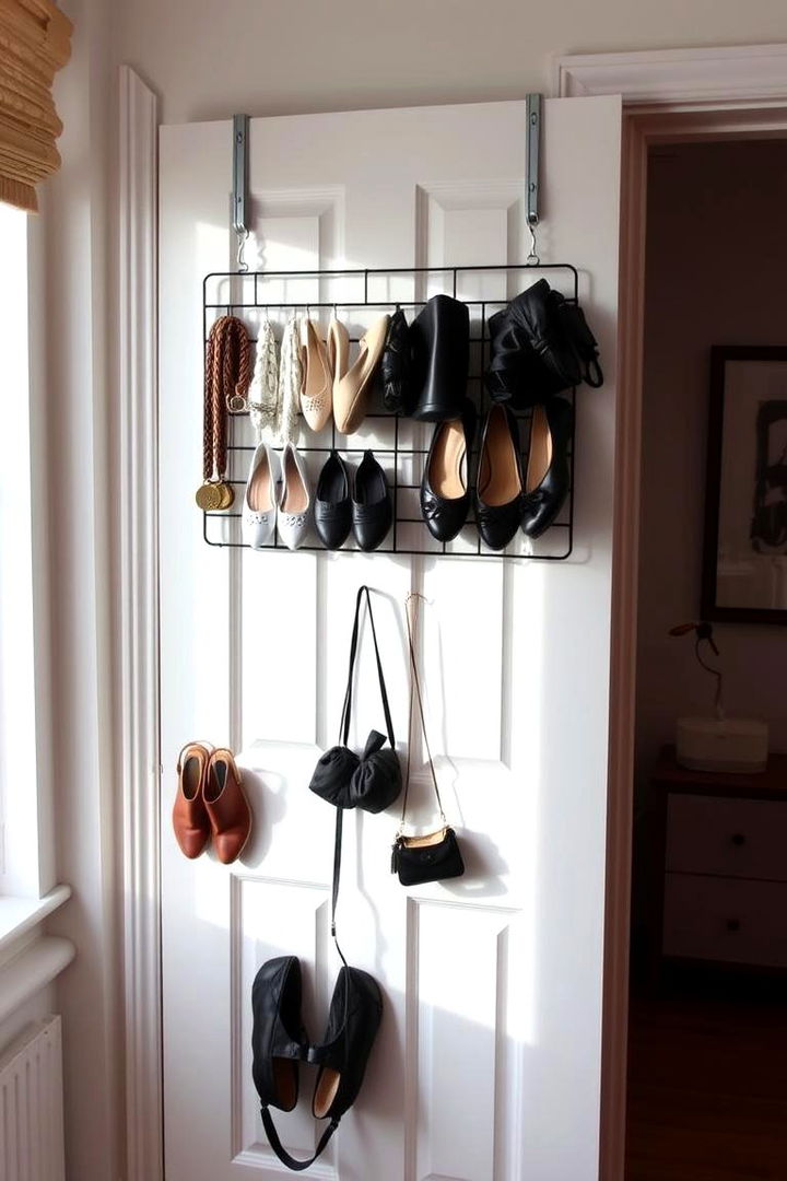 Over door Organizers - 22 Small Apartment Storage Ideas