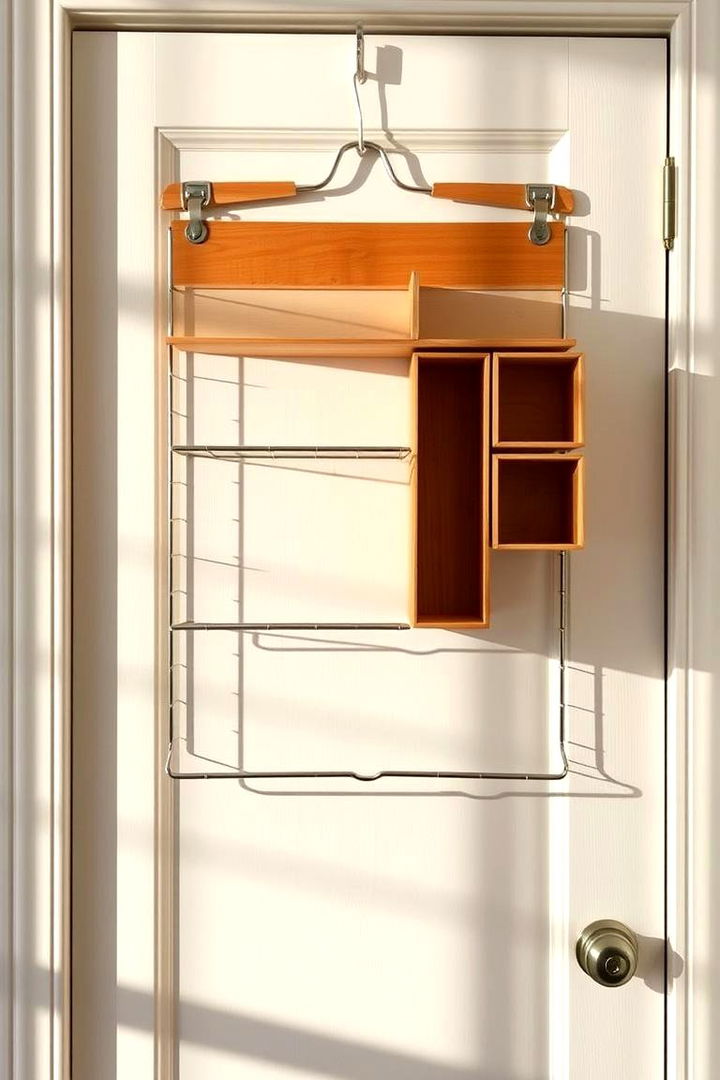 Over the Door Racks - 22 Comforter Storage Ideas