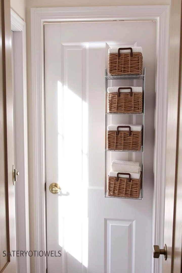 Over the Door Racks - 22 Small Bathroom Storage Ideas