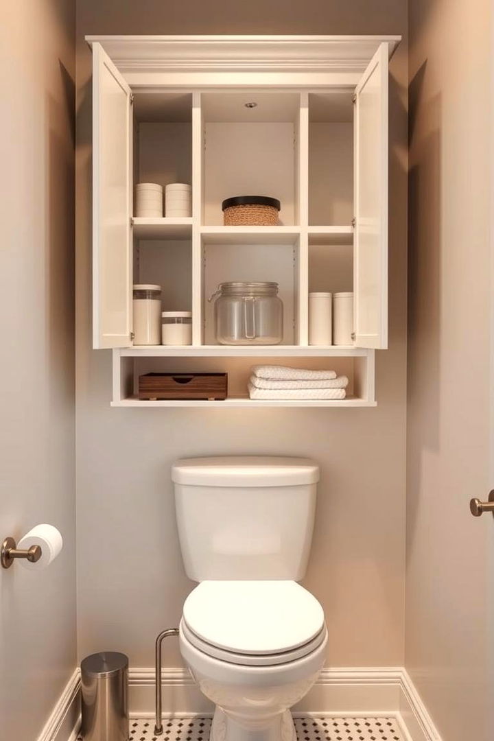 Over the Toilet Storage Cabinets - 22 Bathroom Cabinet Ideas