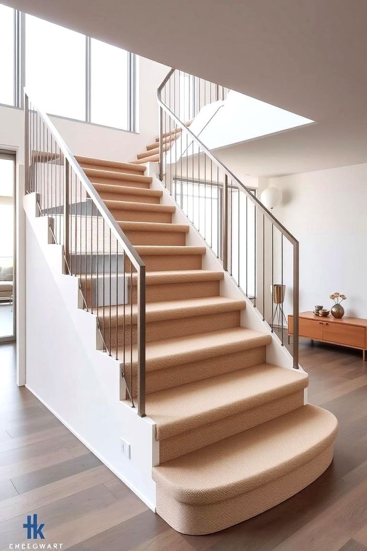 Oversized Steps for Modern Comfort - 22 Modern Staircases