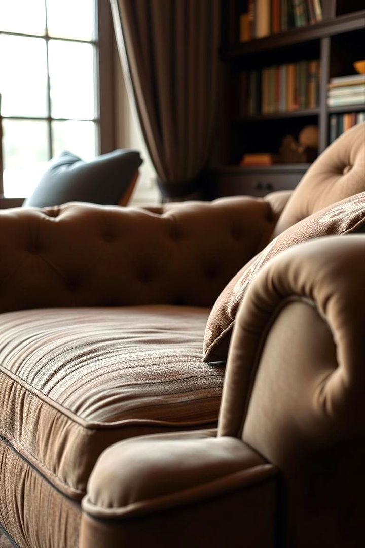 Overstuffed Club Chair Retreat - 22 Man Cave Seating Ideas