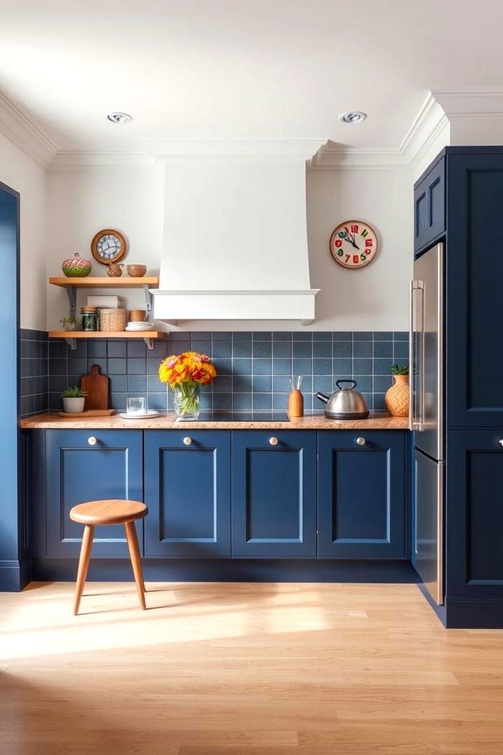 Painted Contrast Wainscoting - 22 Kitchen Wainscoting Ideas
