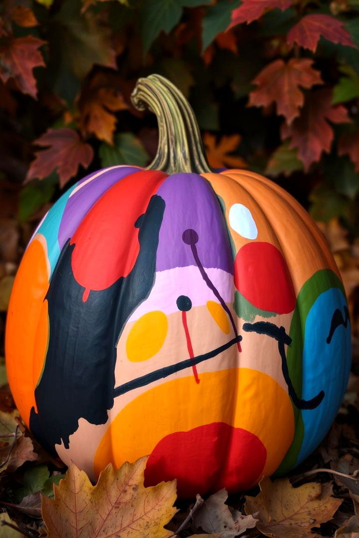 Painted Pumpkin Artistry - 22 Pumpkin Decor Ideas