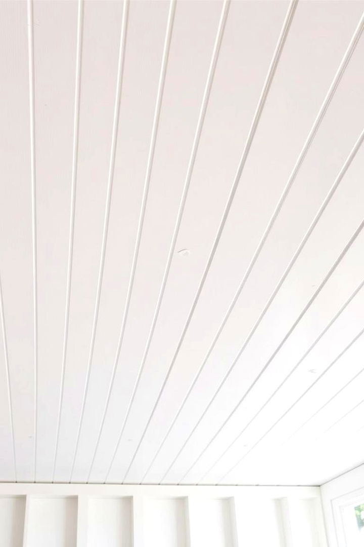 Painted Shiplap Style - 22 Shed Ceiling Ideas