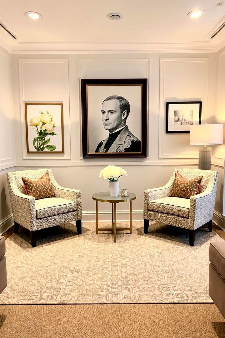 Paired Accent Seating - 22 Symmetrical Living Room Ideas