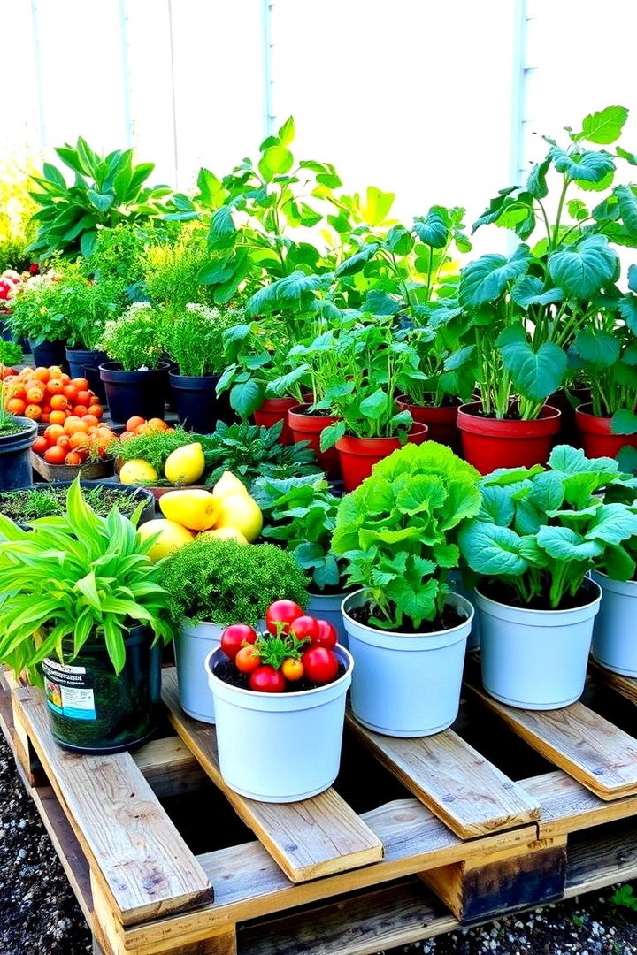 Pallet Vegetable Patch - 22 Pallet Garden Ideas