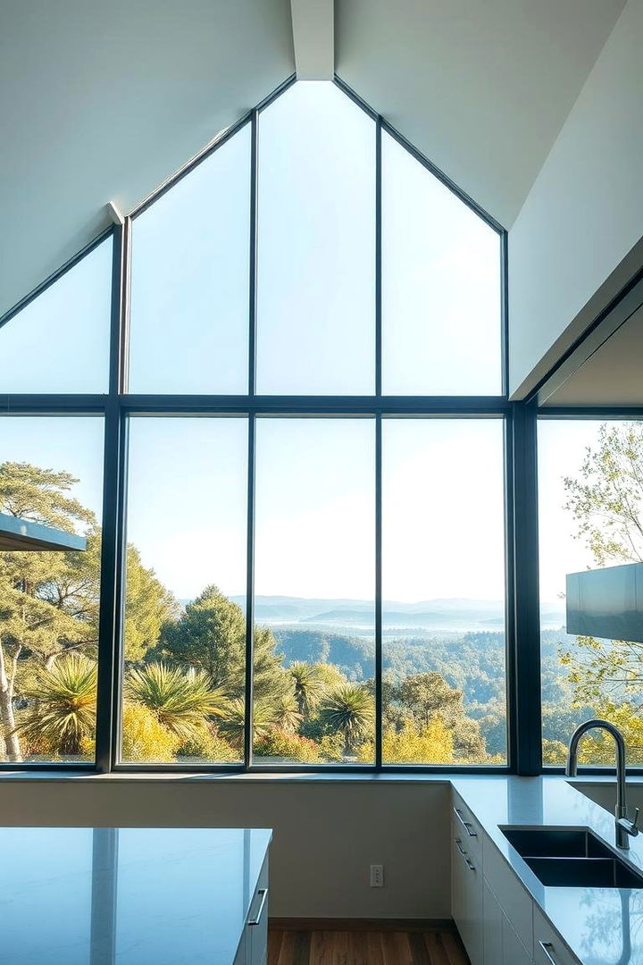 Panoramic Views to Inspire Cooking - 22 Kitchen Window Ideas Over Sink