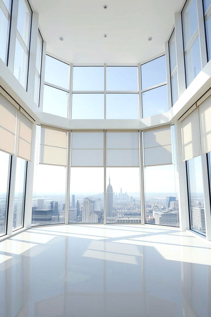 Panoramic Windows and Natural Light - 22 Penthouse Design Ideas