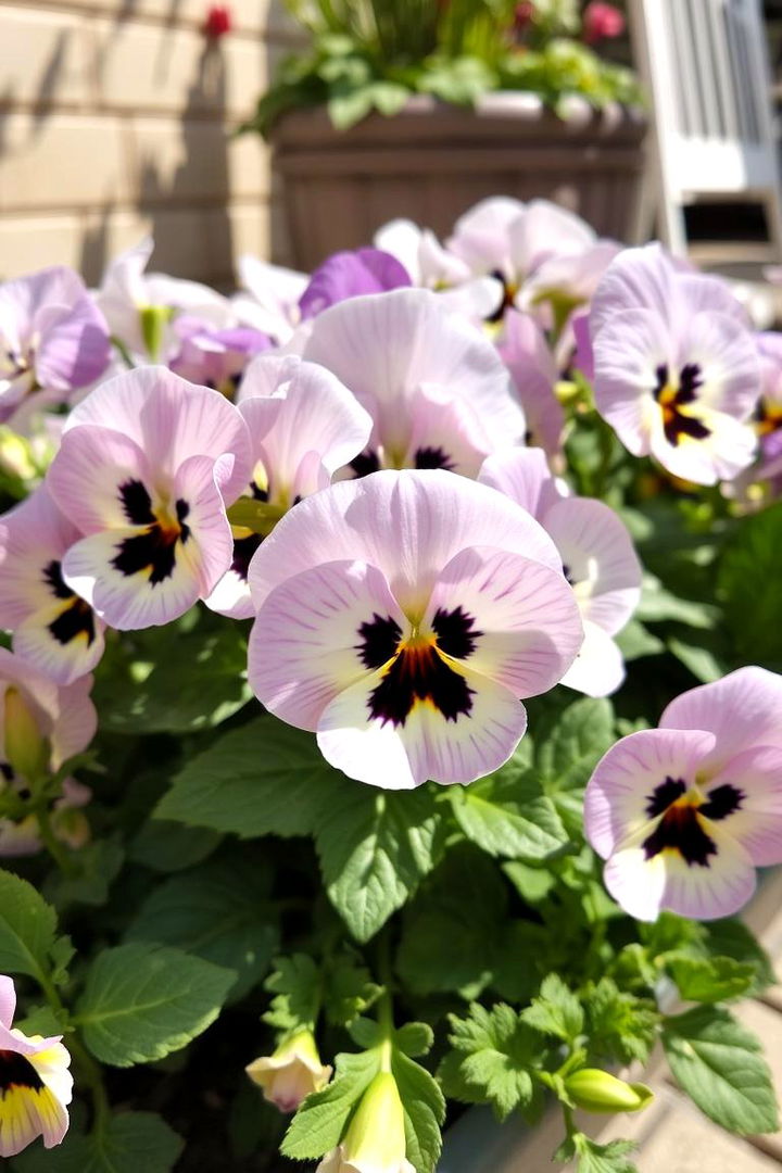 Pansy Delicate Patio Accent - 22 Patio Plants