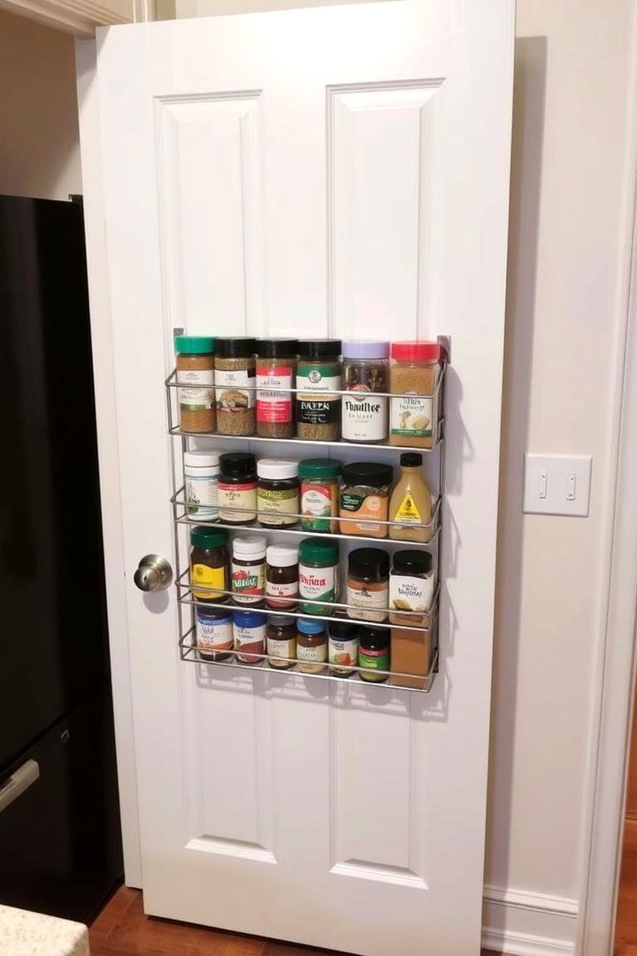 Pantry Door Spice Rack - 22 Spice Rack Ideas