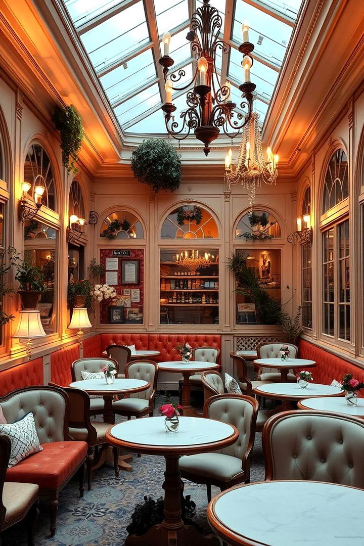 Parisian Cafe Ambiance - 22 Sunken Living Room Ideas