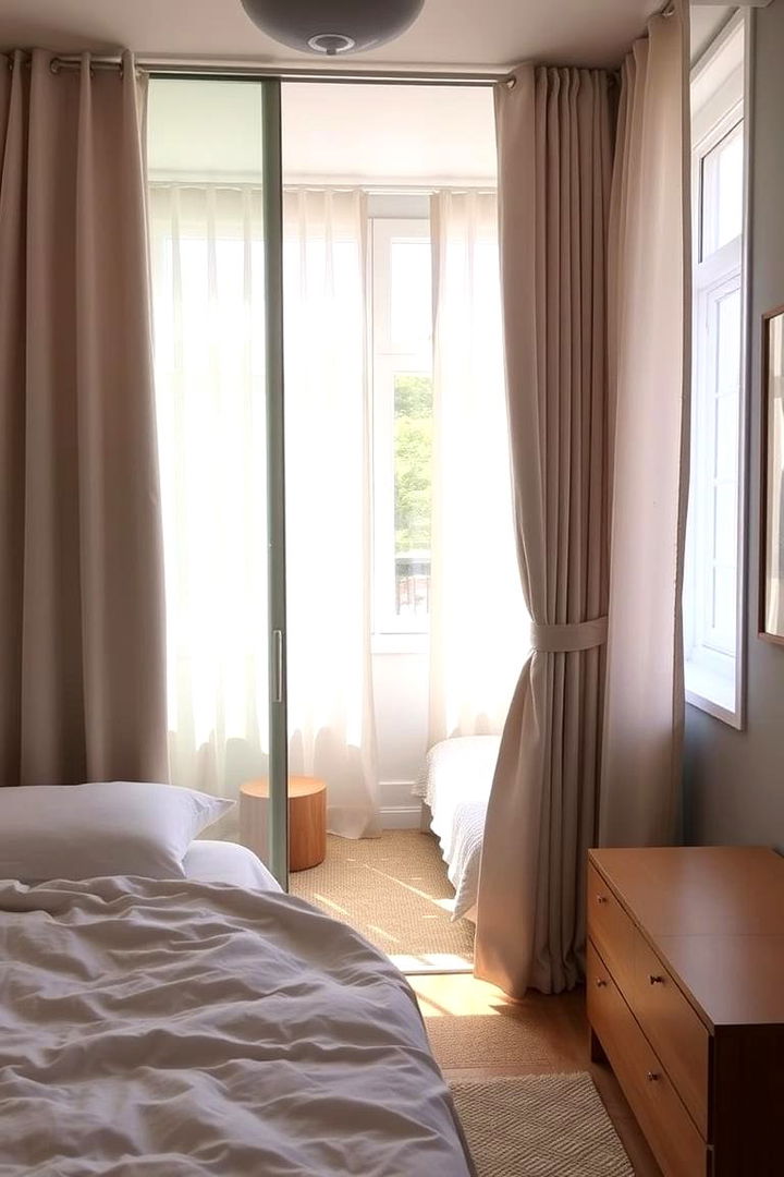 Partition Walls for Privacy - 22 Shared Bedroom Ideas for Small Rooms