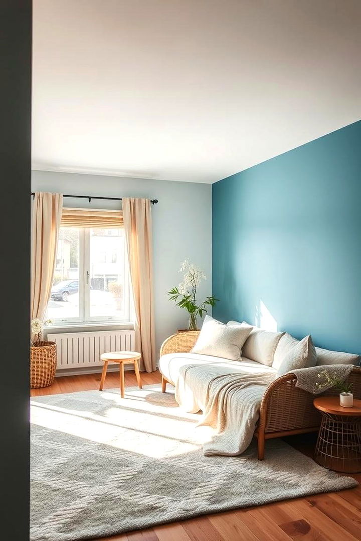 Pastel Blue Harmony - 22 Blue Accent Wall Ideas