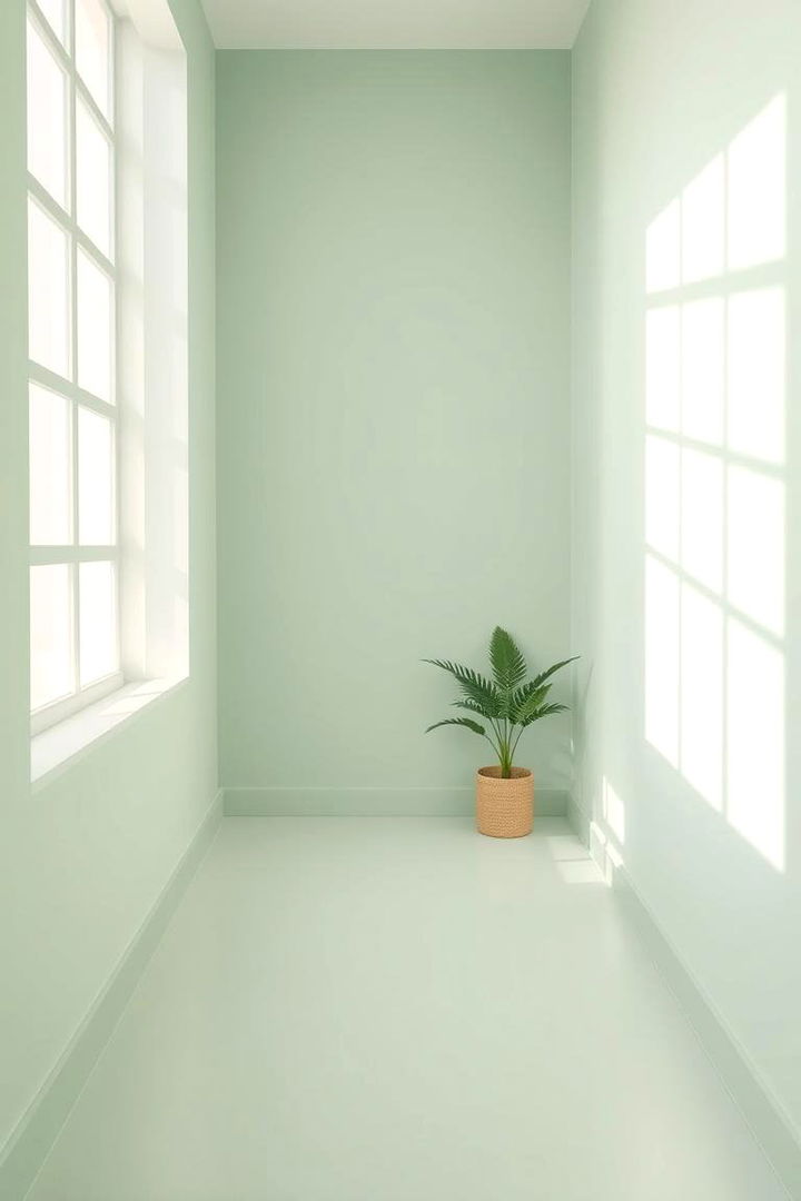 Pastel Green Whisper - 22 Green Accent Wall Ideas