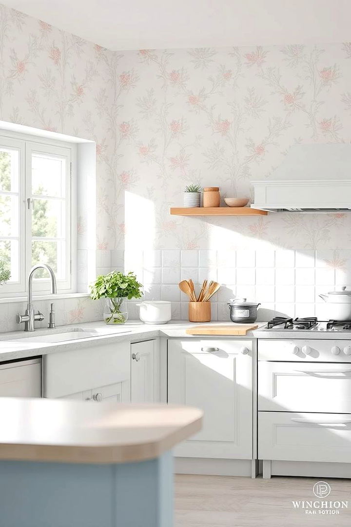 Pastel Palette Designs - 22 Kitchen Wallpaper Ideas