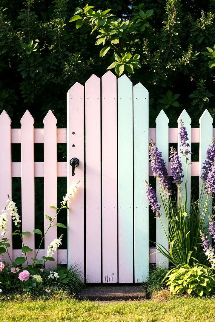 Pastel Perfection - 22 Fence Painting Ideas