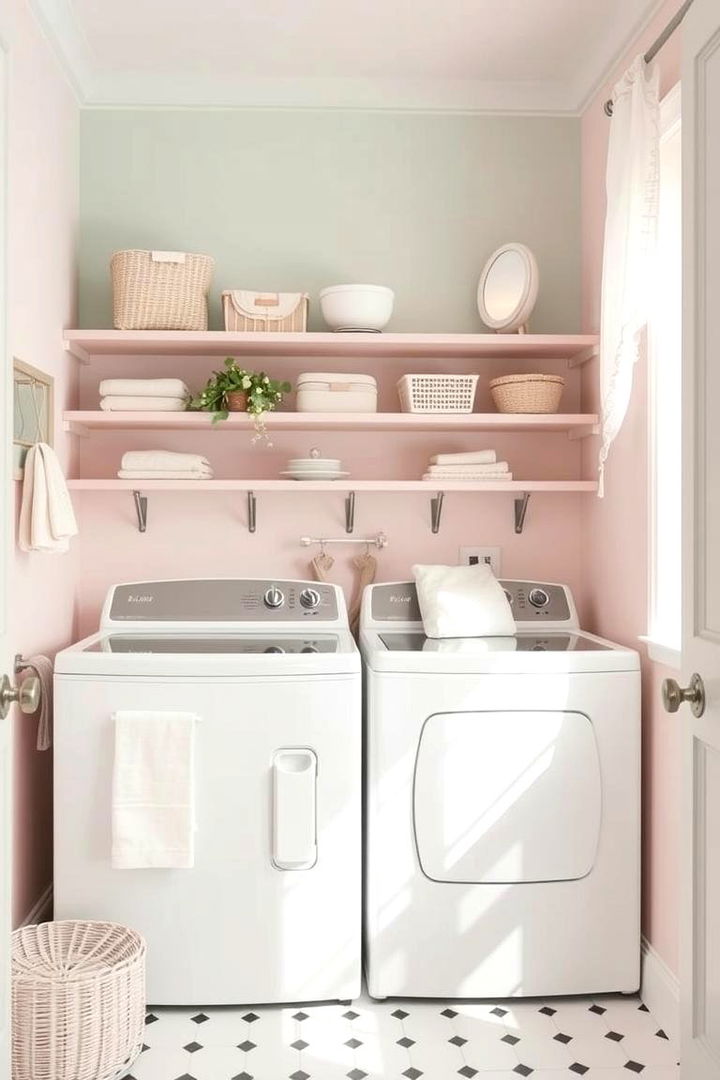 Pastel Perfection - 22 Laundry Room Paint Ideas