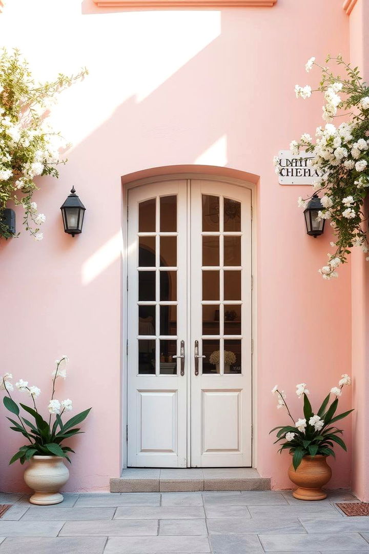 Pastel Perfection - 22 Pink House Exterior Ideas