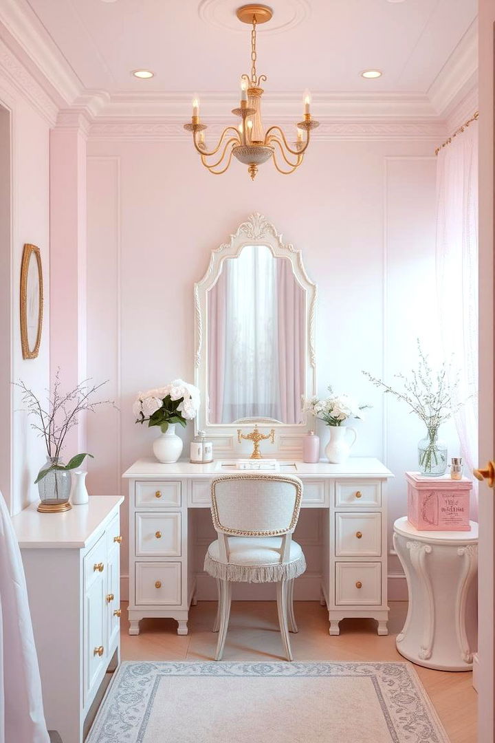 Pastel Perfection - 22 Vanity Room Ideas