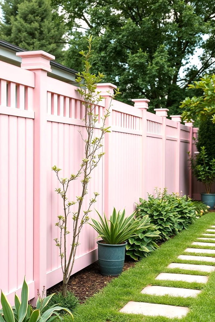 Pastel Pink Charm - 22 Vinyl Fence Colors