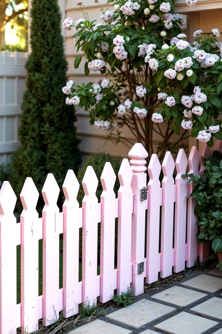 Pastel Pink for a Whimsical Charm - 22 Fence Paint Colours