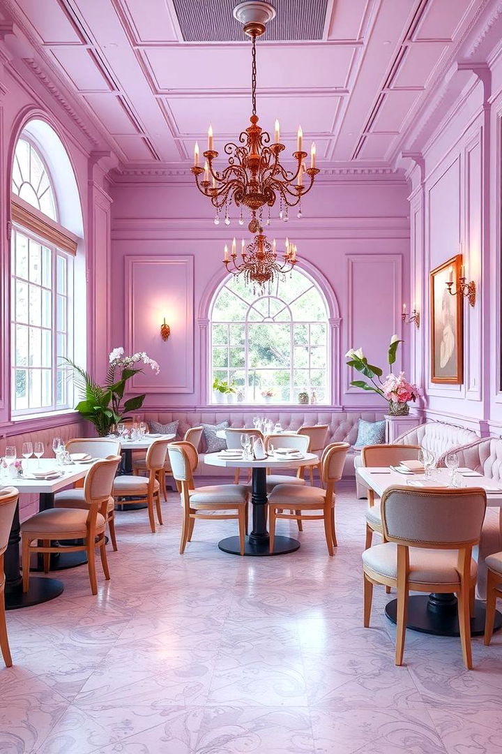 Pastel Purple Softness - 22 Purple Dining Room Ideas