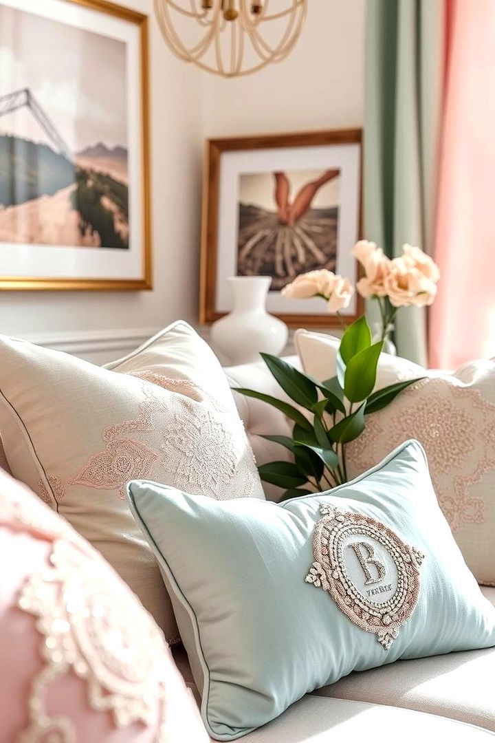 Pastel and Glitter Accents - 22 Princess Nursery Ideas