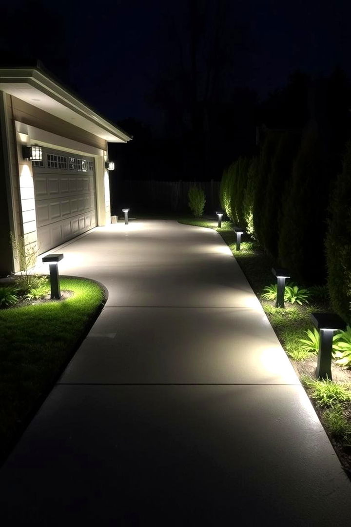 Pathway Illumination for Safety - 22 Exterior Garage Lighting Ideas