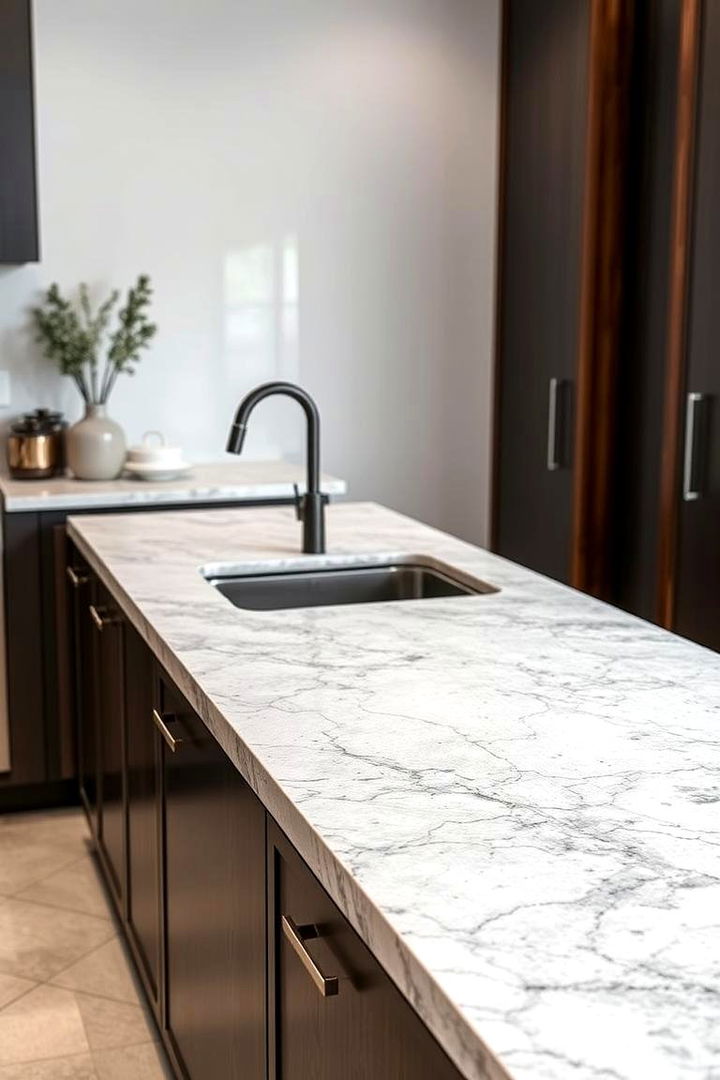 Patterned Porcelain Perfection - 22 Kitchen Countertop Ideas