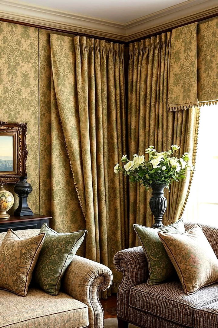 Patterned Textiles - 22 Traditional Interior Design Ideas