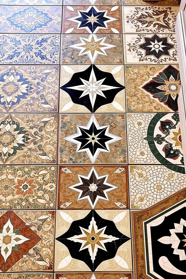 Patterned Tile and Mosaic Designs - 22 Bohemian Interior Design Ideas