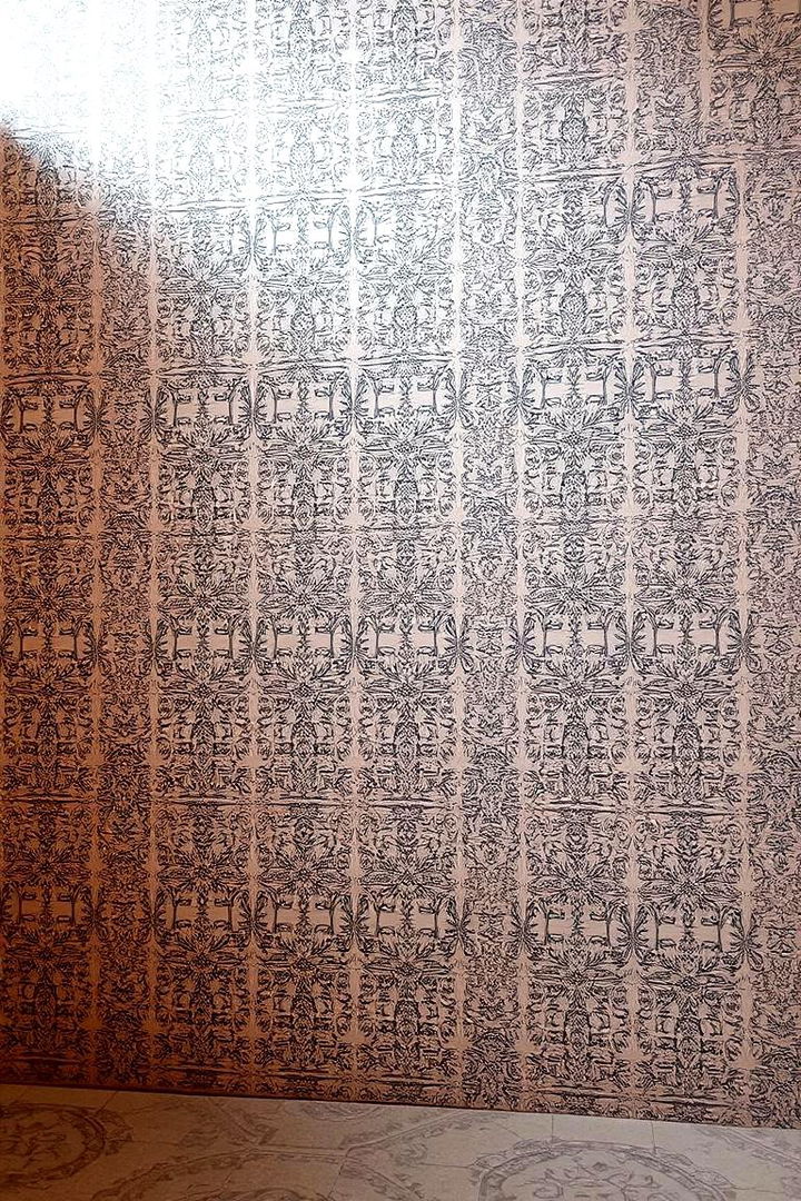 Patterned Wallpaper Murals - 22 living room wall decor ideas