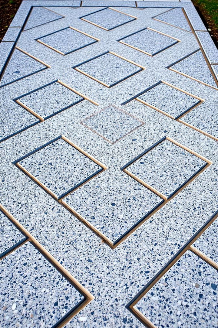 Paved in Geometric Patterns - 22 Granite Walkway Ideas