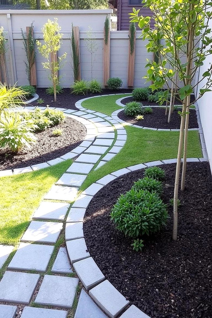 Paver Stone Edging - 22 Stone Garden Edging Ideas