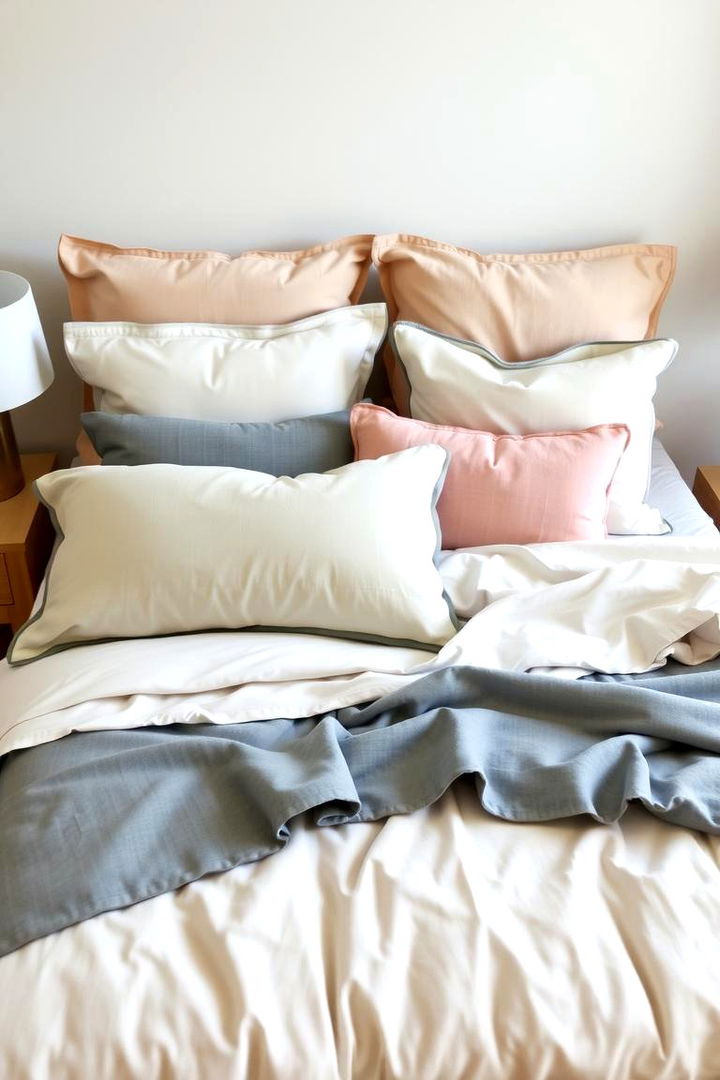 Peaceful Bedding Arrangements - 22 Neutral Bedroom Ideas