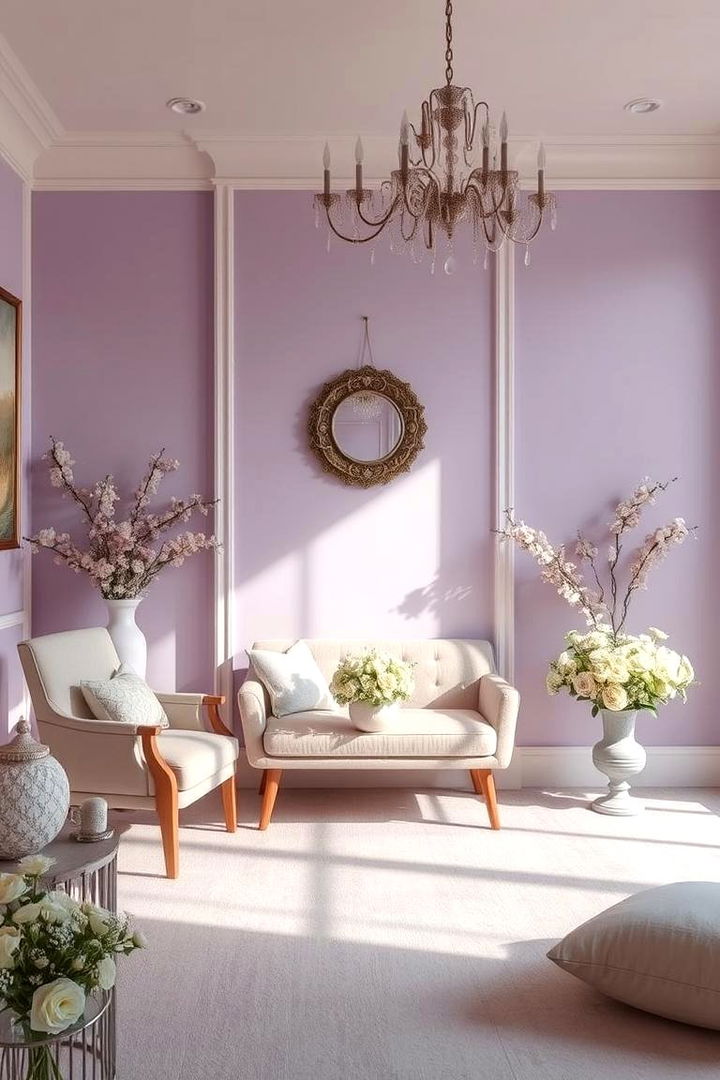Peaceful Lilac - 22 Calming Paint Colors