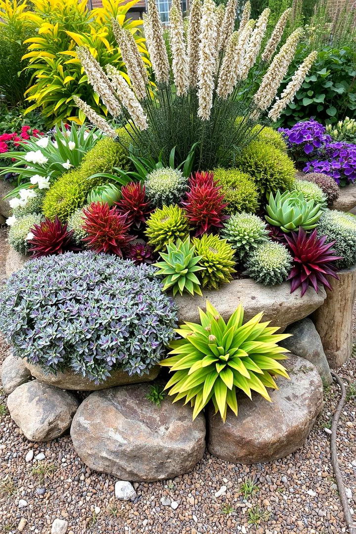 Perennial Islands in Beds - 22 Front Yard Flower Bed Ideas