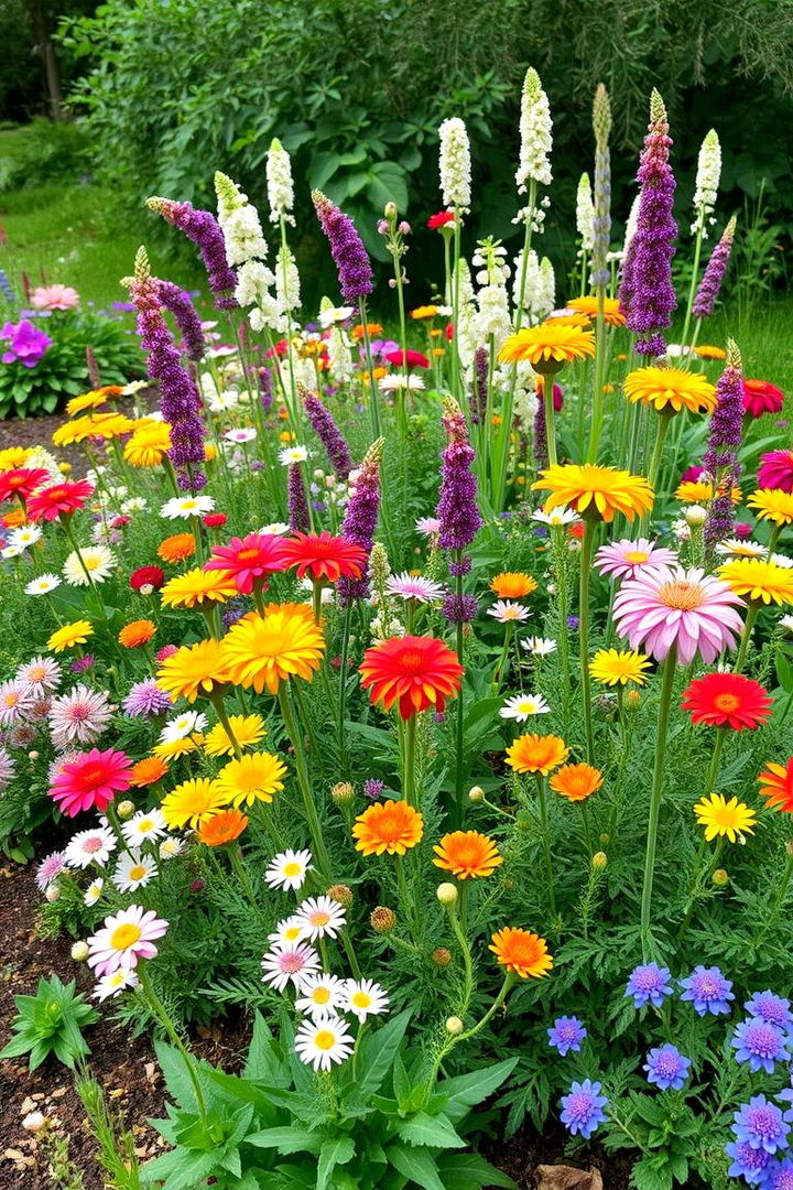 Perennial Mix Border Idea - 22 Low Maintenance Garden Border Ideas