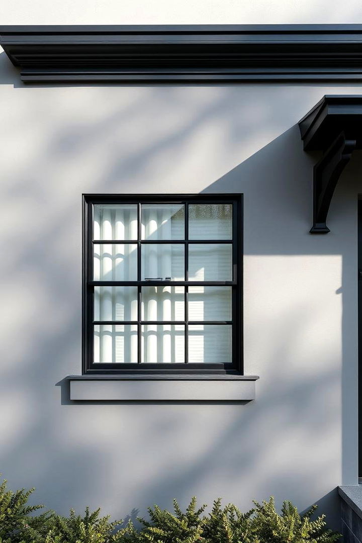 Perfect Color Balance - 22 Grey House With Black Trim