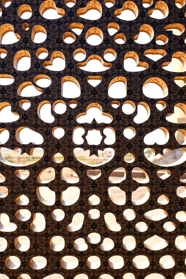 Perforated Pattern Lattice Fence - 22 Lattice Fence Ideas