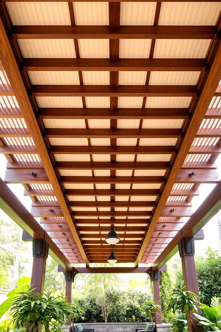 Pergola Inspired Shade Design - 22 Deck Roof Ideas