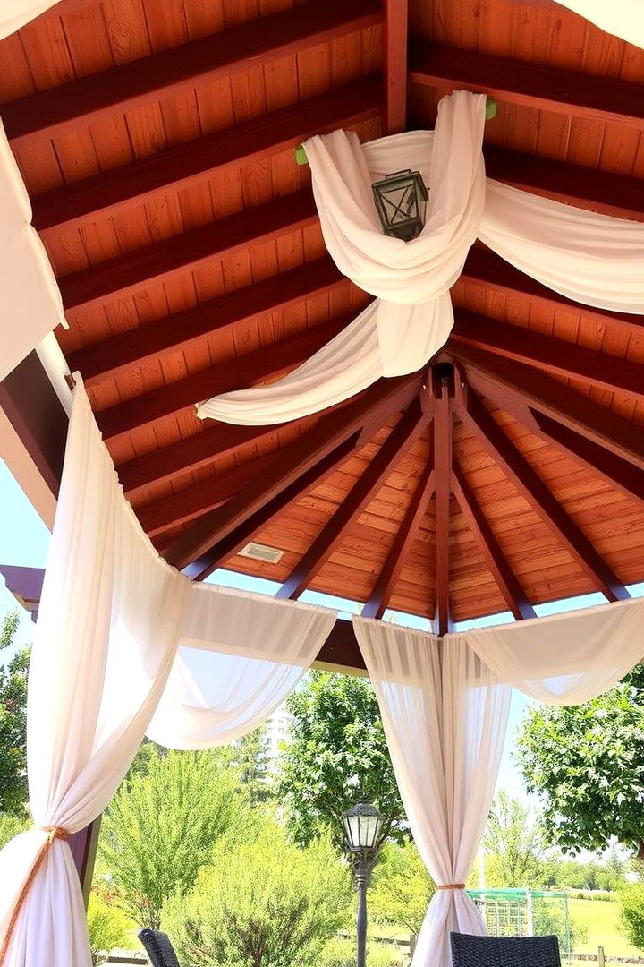 Pergola Style Gazebo - 22 Backyard Gazebo Ideas