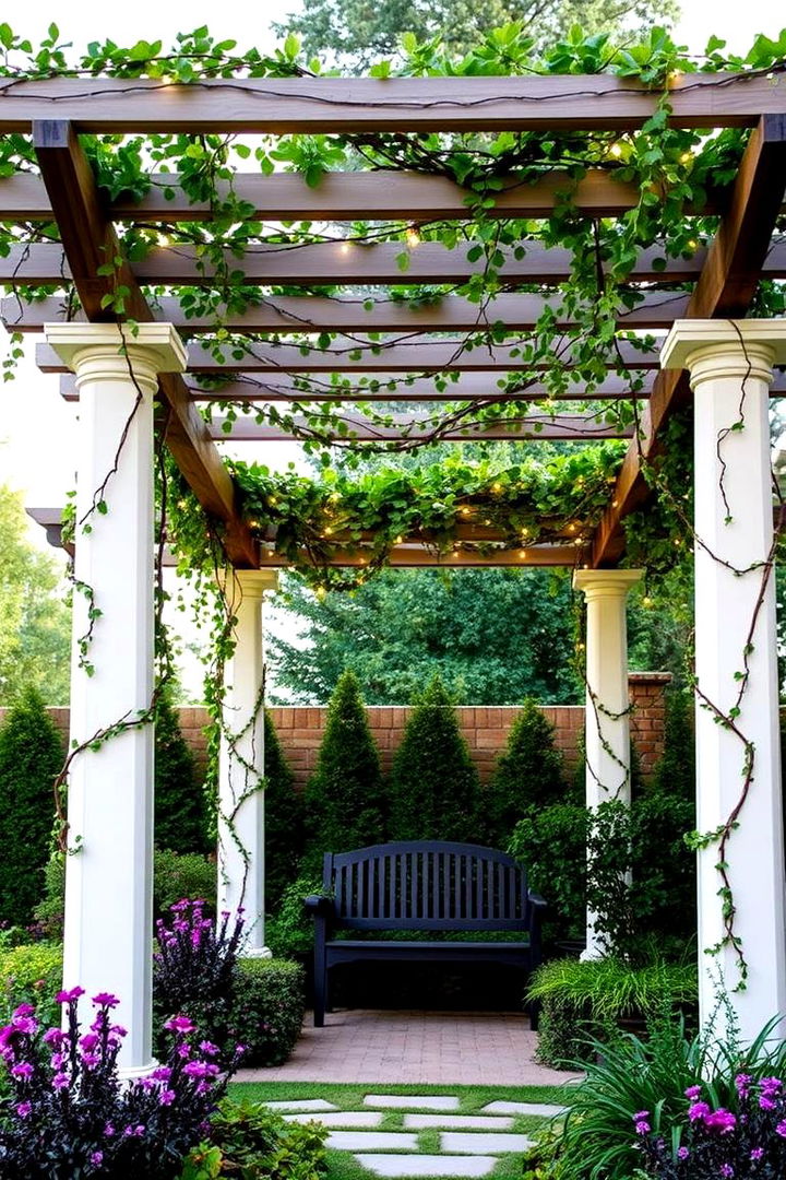 Pergola and Trellis Magic - 22 L Shaped Backyard Ideas